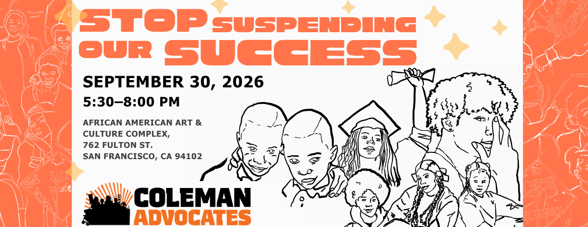 Stop Suspending Our Success: Report & Campaign Launch